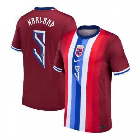 Camisola Noruega Haaland 9 1º Equipamento 2024 Manga Curta